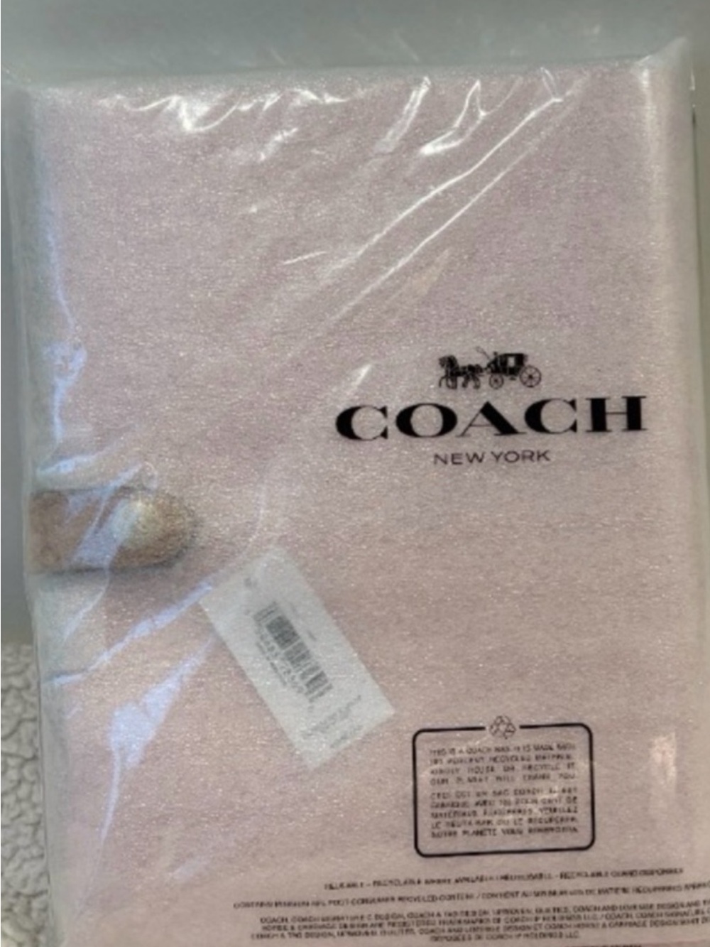 Coach Powder pink notebook ! Brand new , price is firm